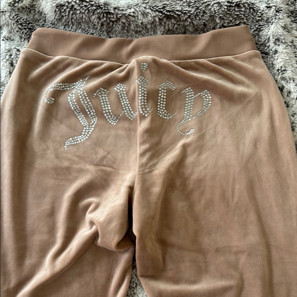 COPY - Juicy Couture Tan Velour Pants